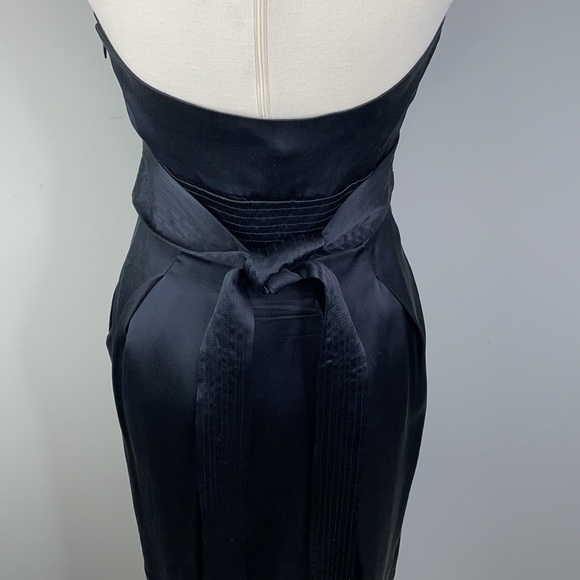 BCBG Max Azria ruffle front halter dress - Picture 8 of 13